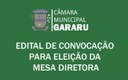 Edital de Eleição da Mesa Diretora Biênio 2019/2020.